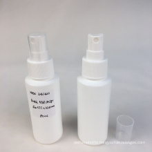 HDPE fine mist spray bottle 80ml for toner essence ethyl alcohol chlorine disinfection liquid